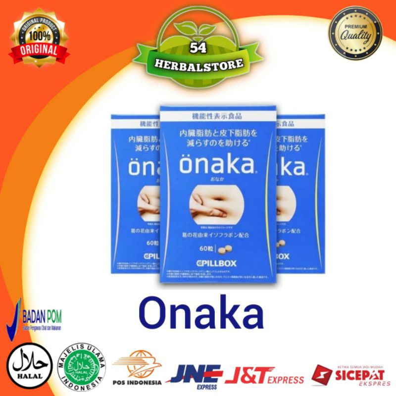 ONAKA ASLI 100% ORIGINAL ONAKA PILLBOX OBAT PELANGSING TERBARU