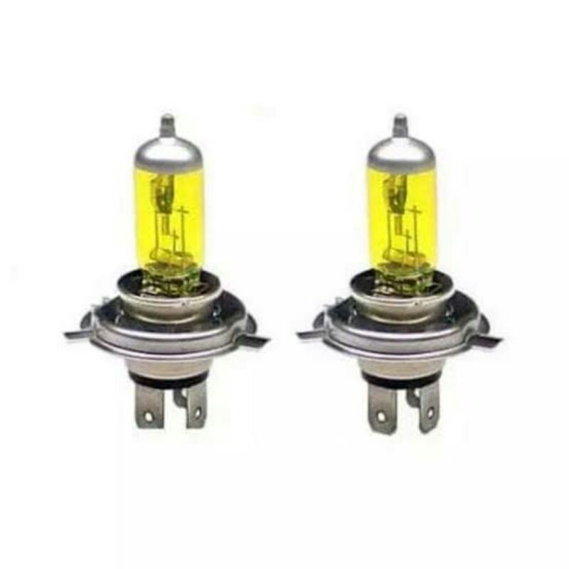 bohlam halogen lampu depan H4 xenon white- gold kuning michiba