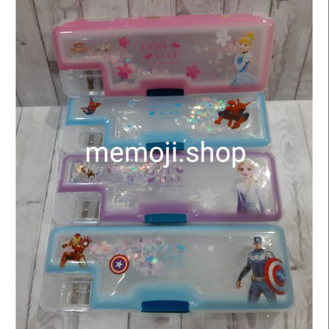 

Pencil Case / Kotak Pensil 6609 Glitter Fancy