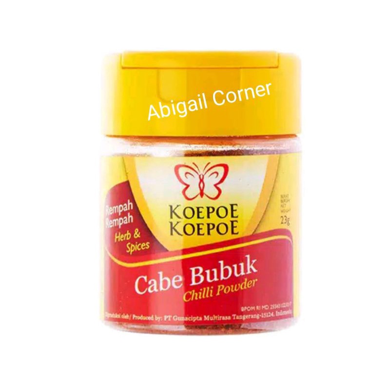 

Abigailcorner - Koepoe Koepoe | Cabe Bubuk (23 gr)