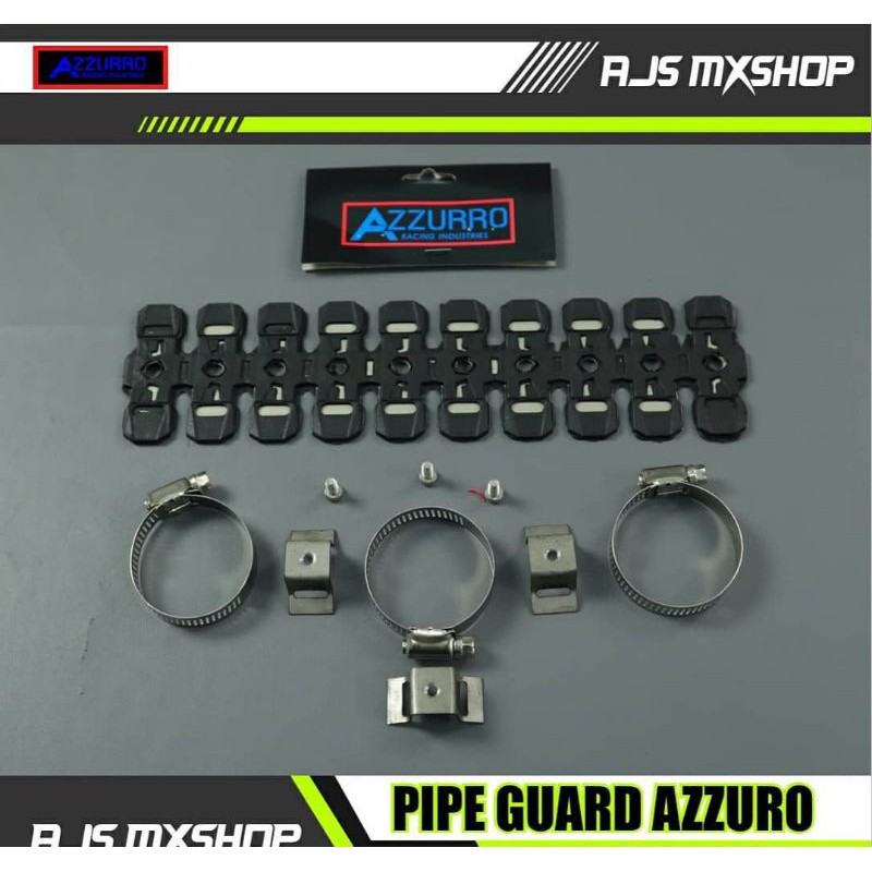 PELINDUNG LEHER KNALPOT AZURO COVER KNALPOT PANJANG AZURO TRAIL ADVENTURE