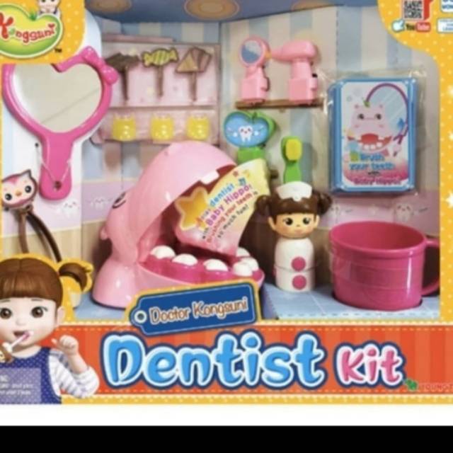 Mainan Anak Kongsuni Dentist Kit Playset Dokter Gigi