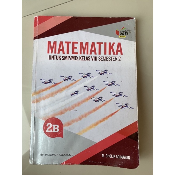 

BUKU Mathematika untuk SMP 2 erlangga
