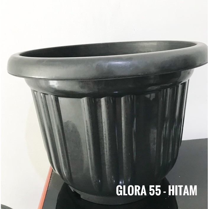 Pot bunga pot kembang pot plastik pot besar pot jumbo-glora55h