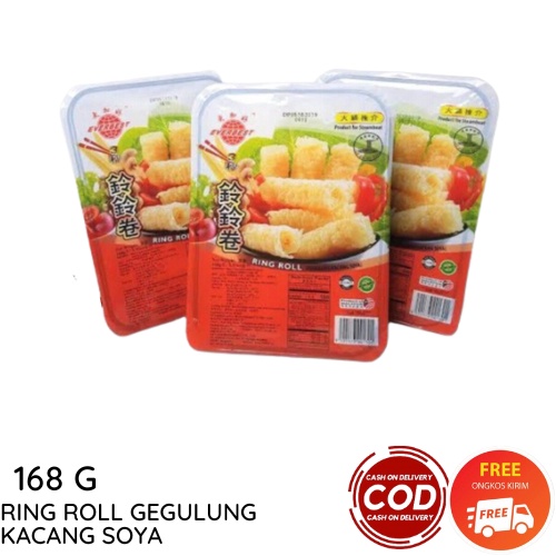 RING ROLL GEGULUNG KACANG SOYA 168 G