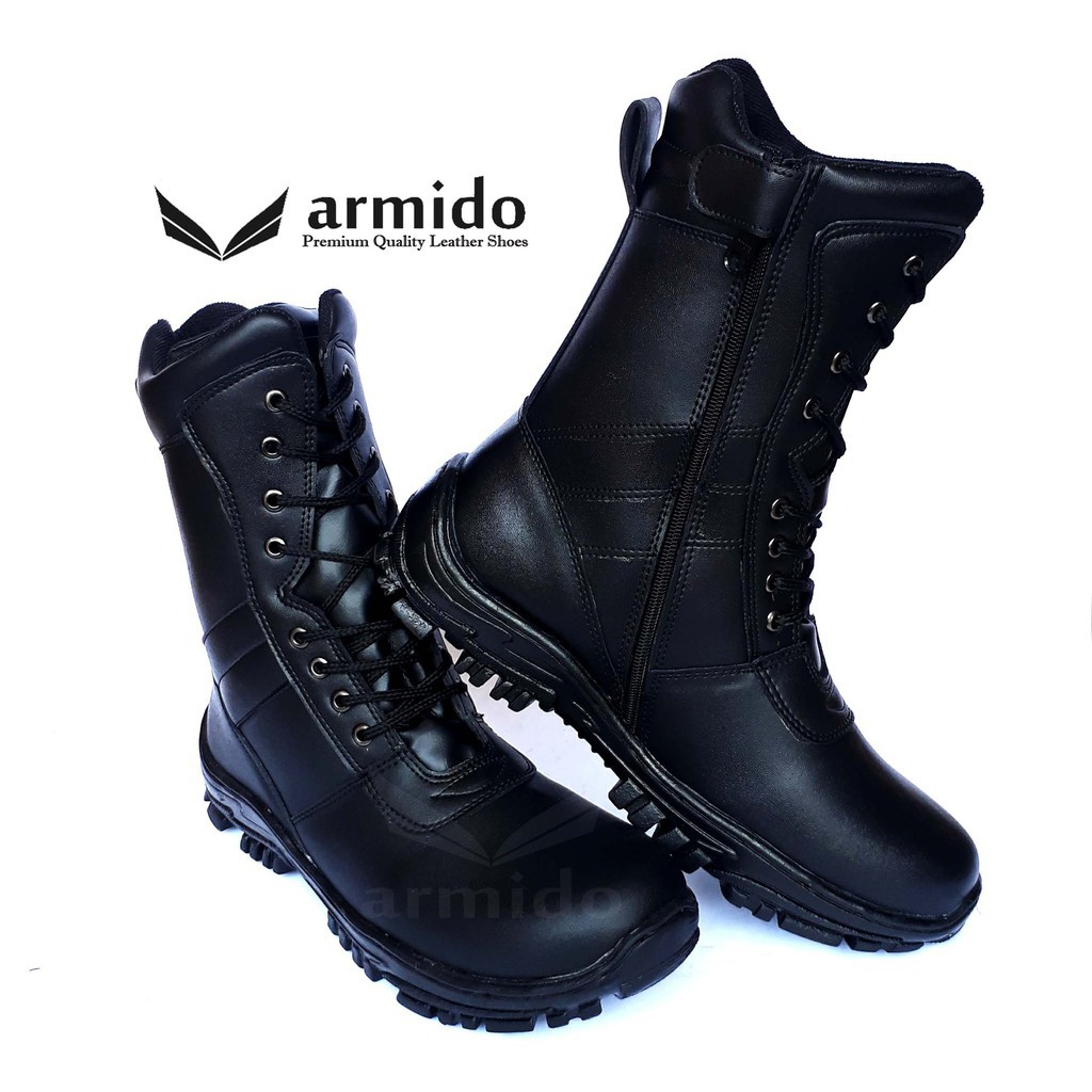 RPM  SEPATU PDL TNI POLRI SECURITY HITAM DOVE