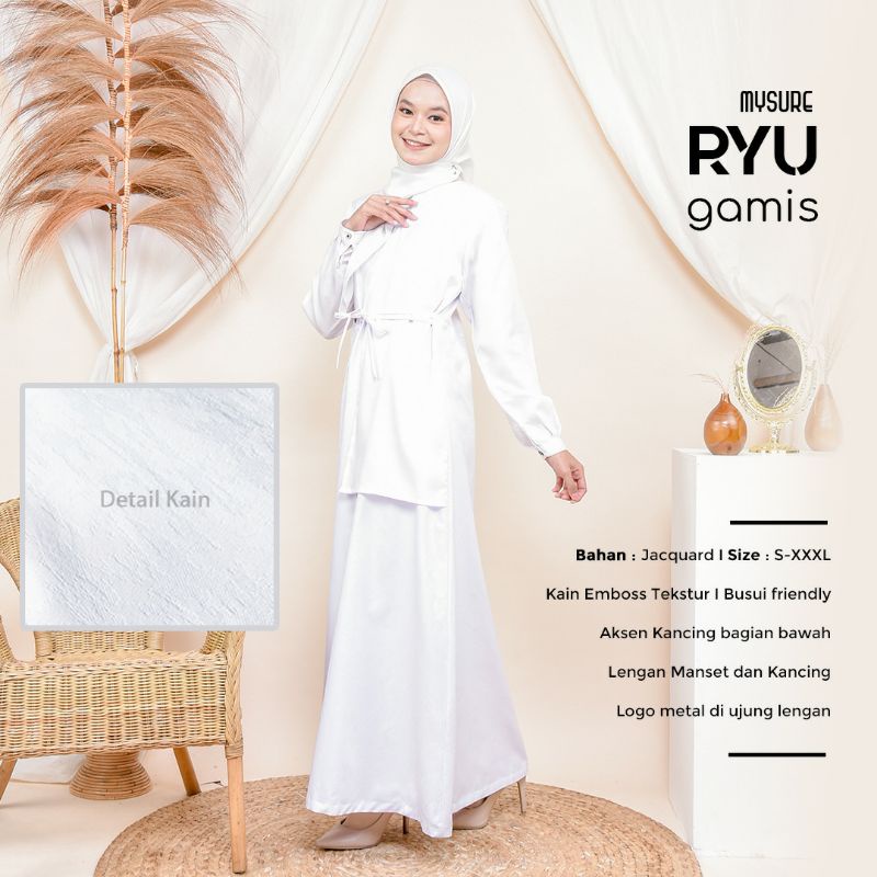 GAMIS PUTIH &amp; KOKO PUTIH  COUPLE RYU || MY SURE