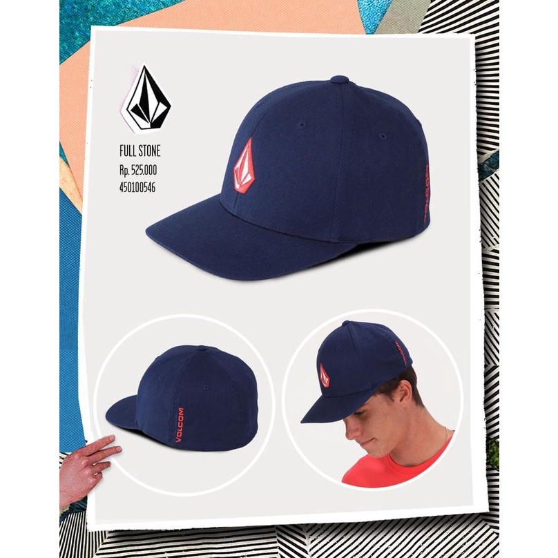 RAYSURF VOLCOM TOPI PRIA 450100546 ORIGINAL