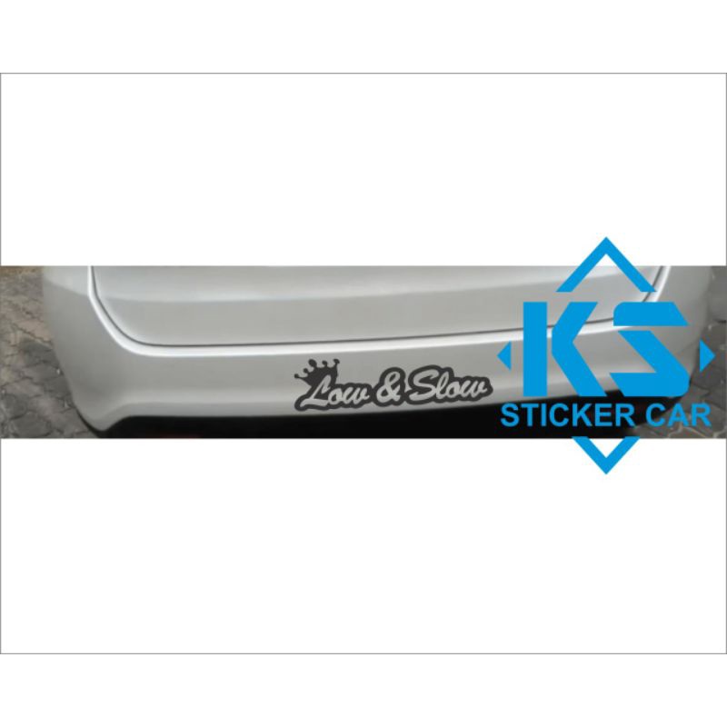 STICKER LOW & SLOW