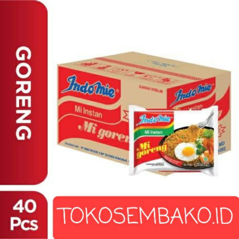 

Mie Goreng Indomie Mie Instan 1 Dus 40 Pcs