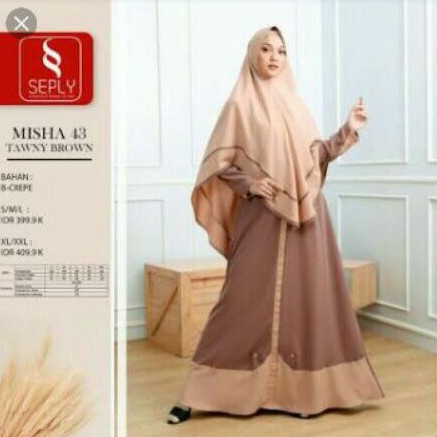 GAMIS MUSLIM SYAR'I WANITA SEPLY MISHA 43