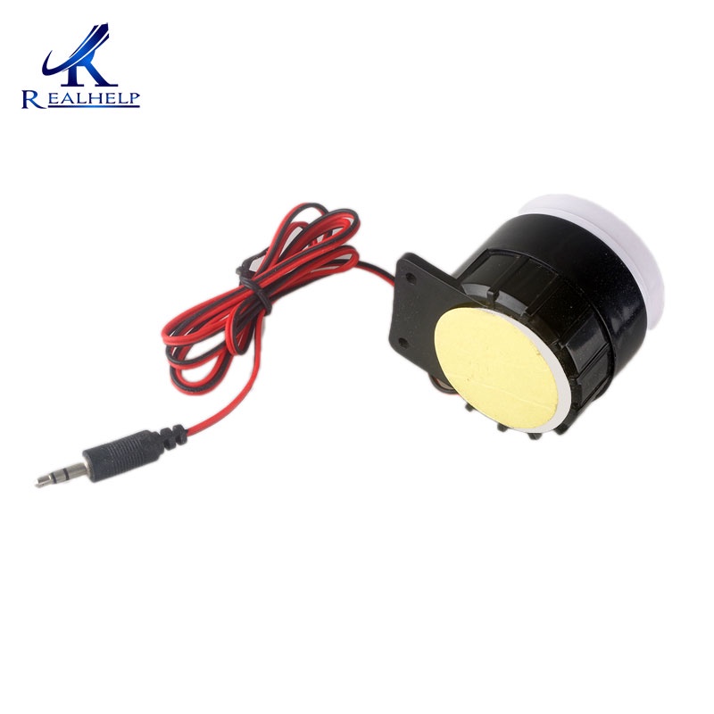 Warna Merah&amp;amp;Klakson Sirene Mini 120dB Dc 12v 24V 5V Dengan Kabel 72mm Untuk Sistem Alarm Keamanan Rumah