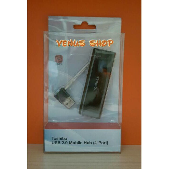 TOSHIBA USB HUB 4 PORT USB 2.0 ORIGINAL -MOBILE HUB USB 4 PORT USB 2.0