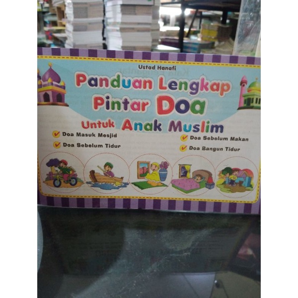 buku panduan lengkap pintar doa untuk anak muslim (14×23cm)