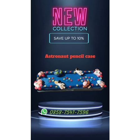 

kotak pencil astronot