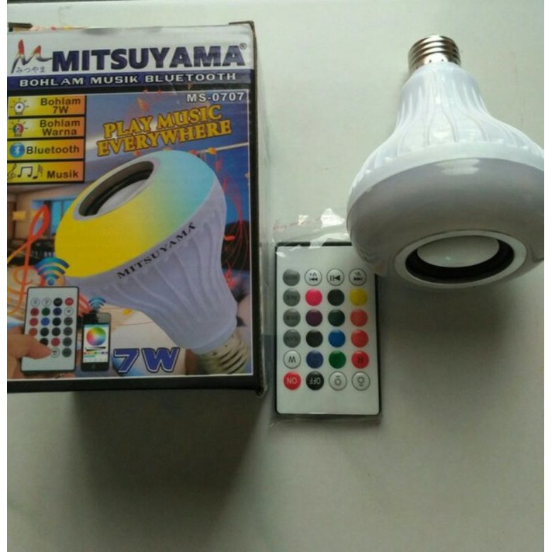 Mitsuyama Ms 0707 speaker bluetooth spekaer lampu