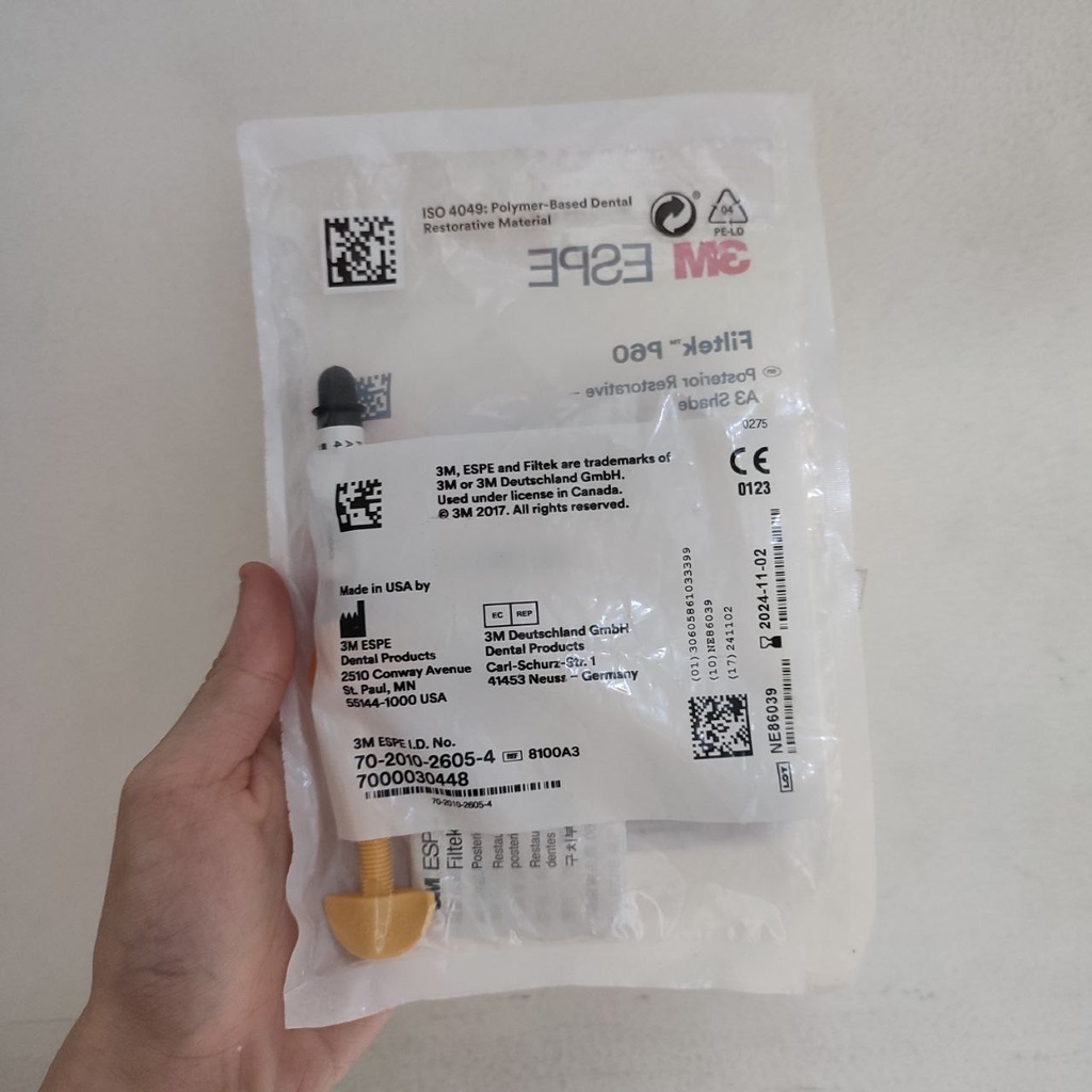 Resin Komposit Filtek P60 3M ESPE 8100A3 / BAHAN TAMBALAN GIGI