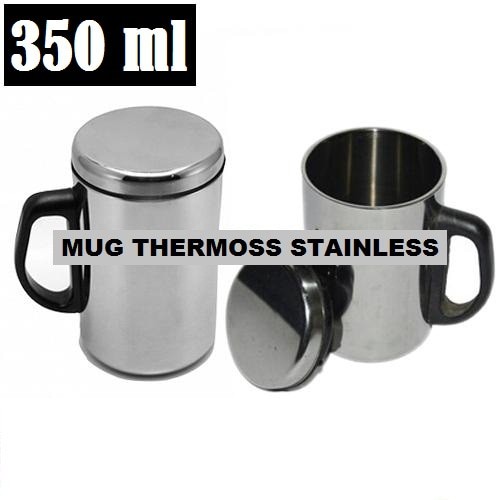 Mug Gelas Vacuum Cup Stainless Steel 350 ml