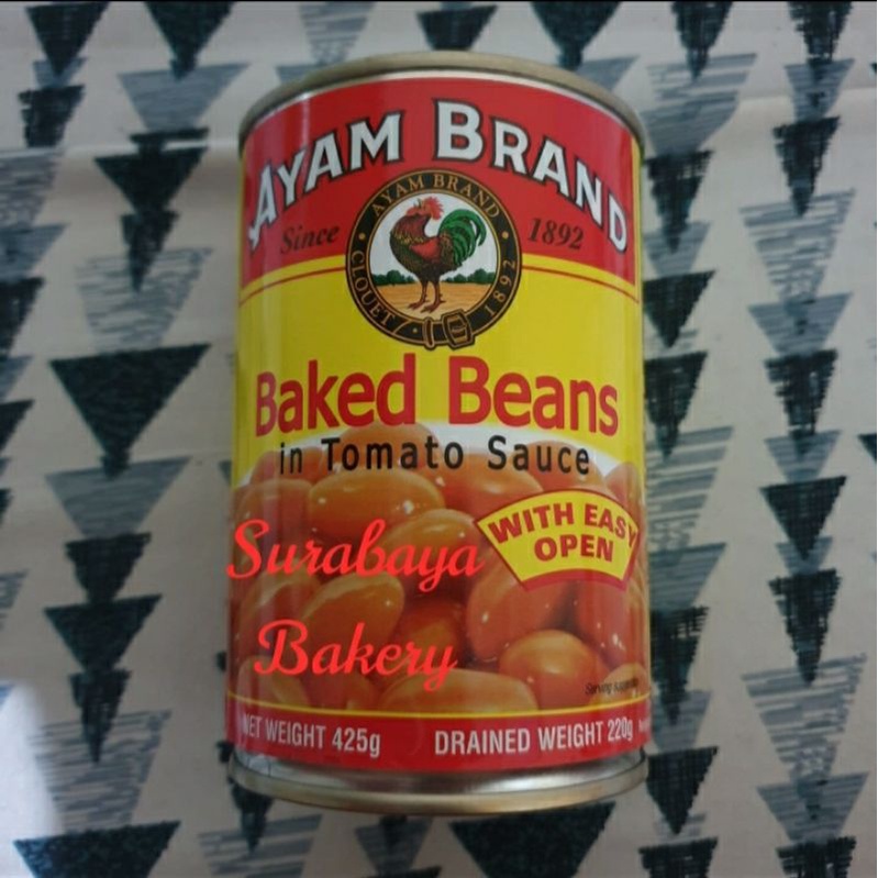 

Korzaln Baked Beans/Kacang Panggang Dalam Saus Tomat Ayam Brand 425Gr