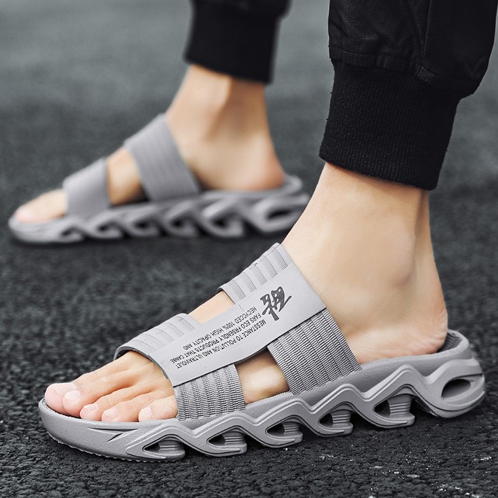 Sandal Slide Sandal slide pria Sepatu Pantai Sandal Pria Sendal sendal slide import