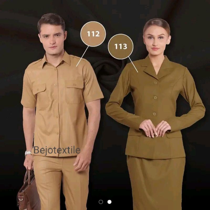 kain woolfeel maxistyle rekomendasi seragam dinas