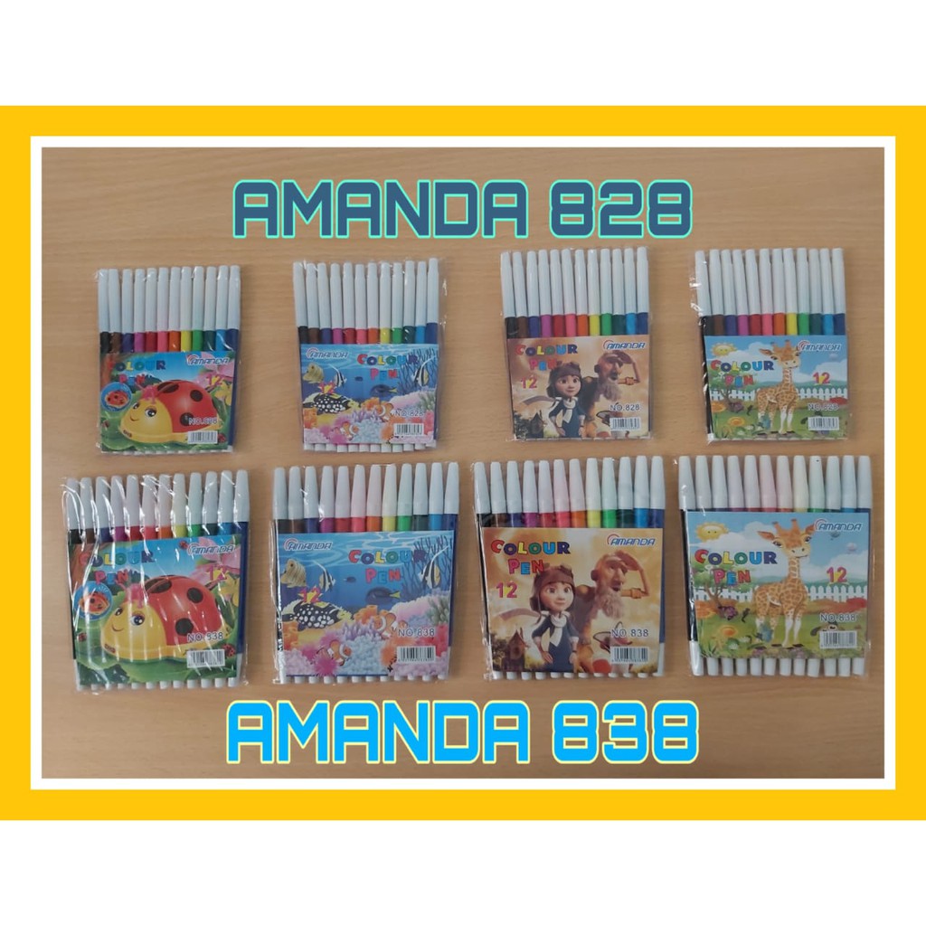 

PROMO Spidol 12 Warna Murah (PER SET)+