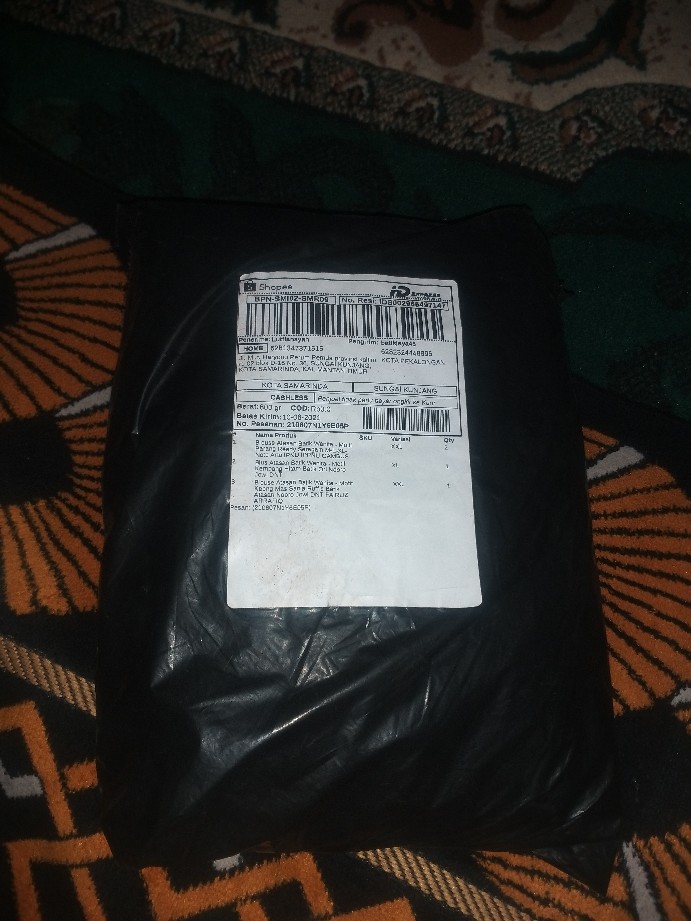 Blouse Atasan Batik Wanita - Motif Keong Mas Sania Ruffle Batik Atasan Ndoro Jowi Dnt Fairuz Arrafiq