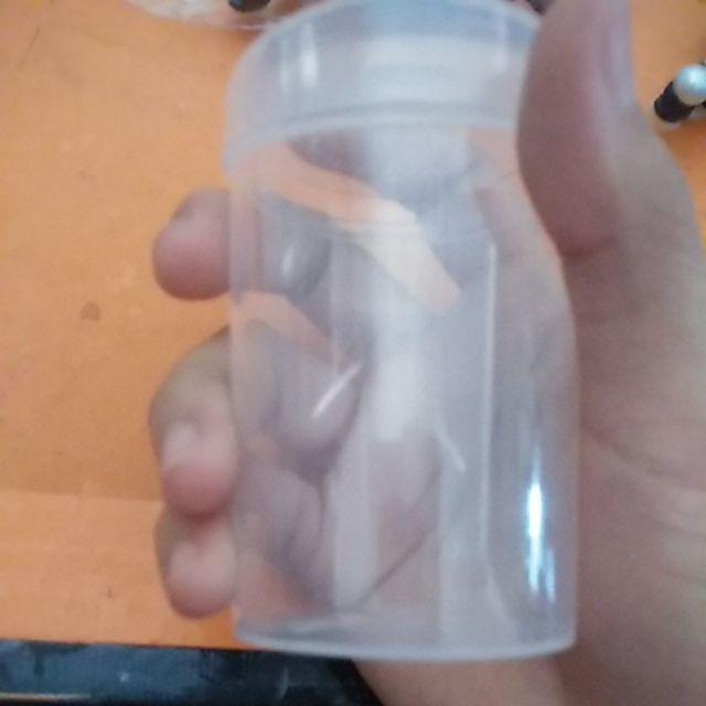 [bayar Di Tempat][bluelans]kotak Plastik Kosong Bentuk Labu Bulat Untuk Spons / Puff Bubuk