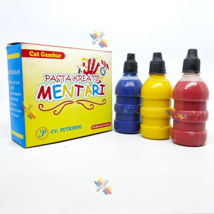 

Cat Gambar Pasta Kreatif Mentari (3 x 50ml)