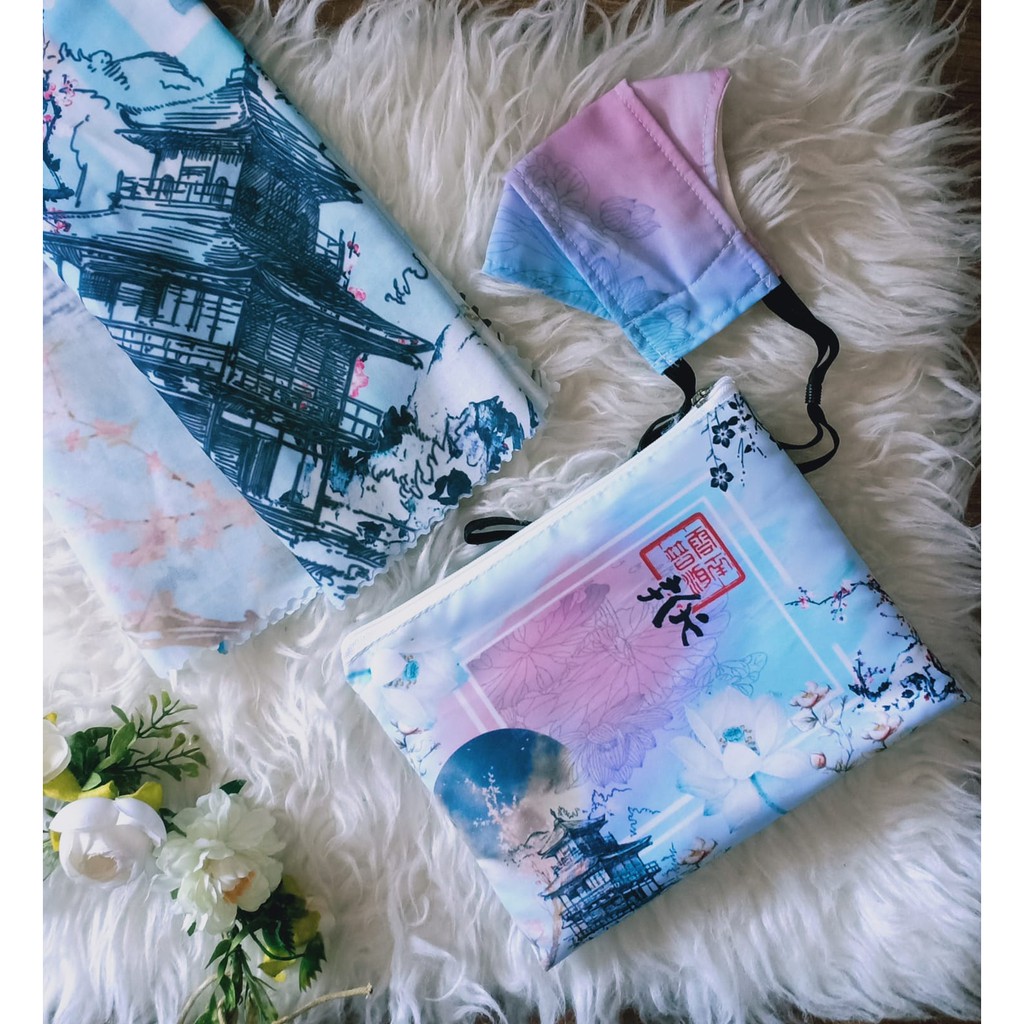 HIJAB / SCARF VOAL PREMIUM JOURNEY TO THE EAST