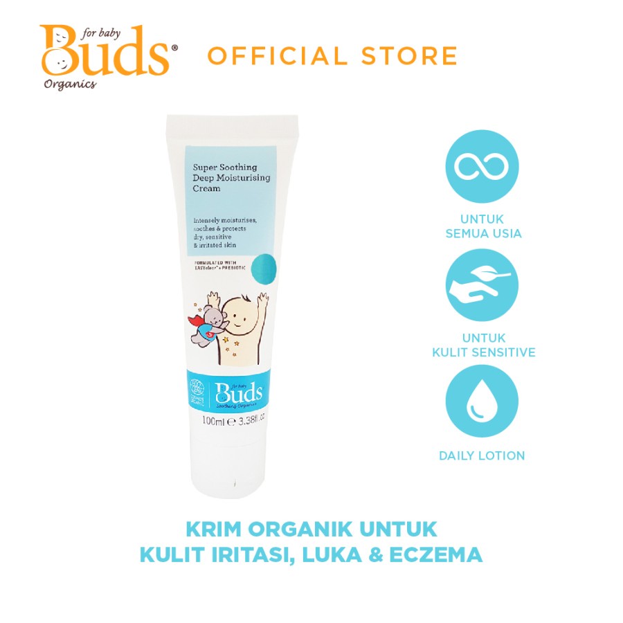 Buds Organics Super Soothing Deep Moisturising Cream