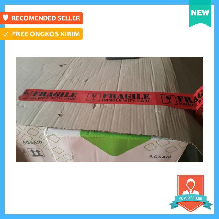 

Selotip & Double Tape - Lakban Fragile Handle With Care - Pengikat & Perekat