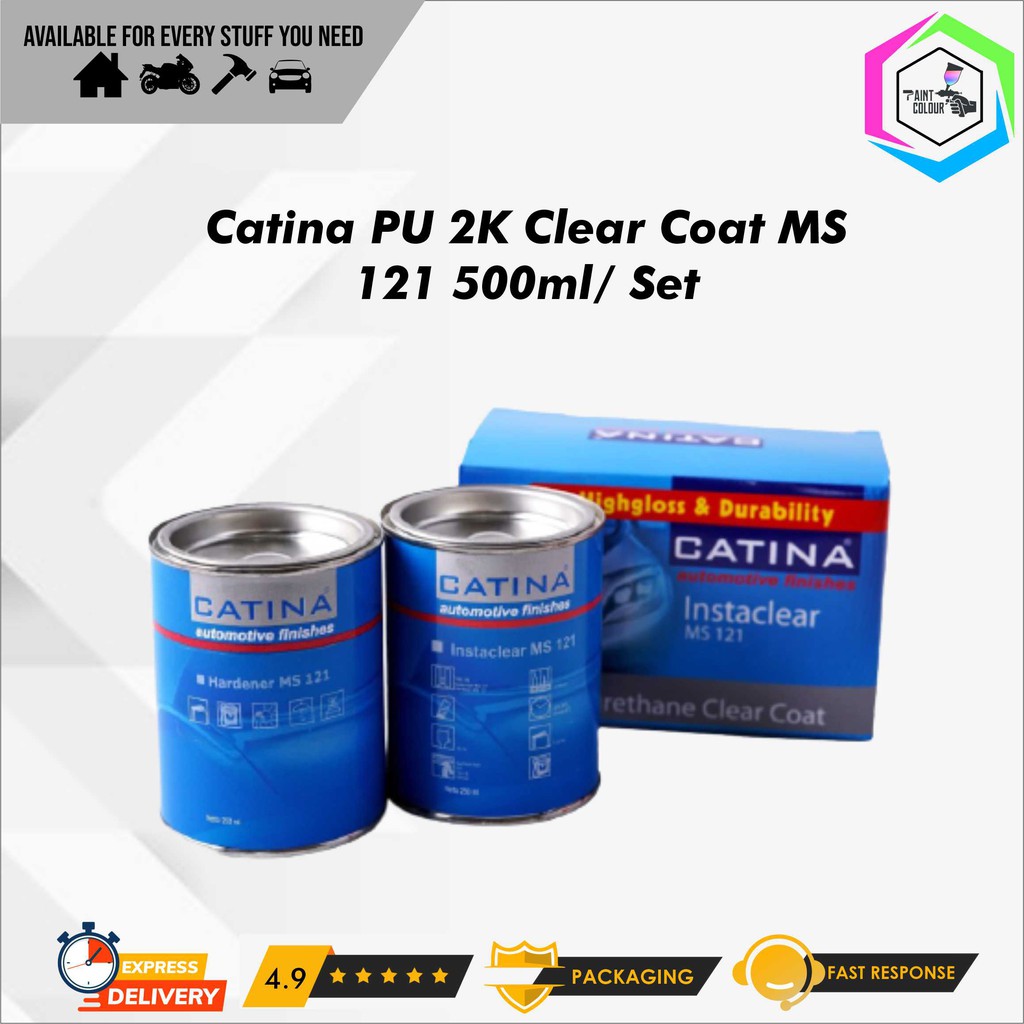 Clear Coat/Pernish PU 2K Catina Instaclear MS 121 500ml