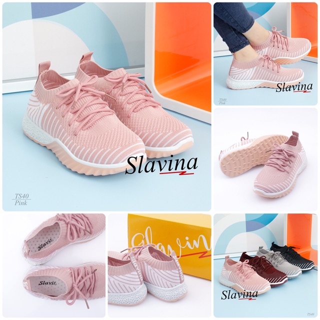 [JUALSEMUA18]Sepatu Slavina TS40