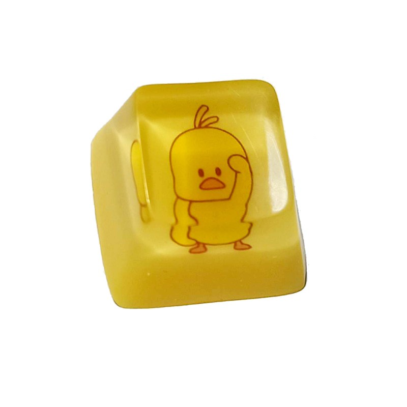 Zzz 1pc Keycap Keyboard Mekanikal Dua Lapis Bahan Resin Motif Kartun Cherry Profile R4