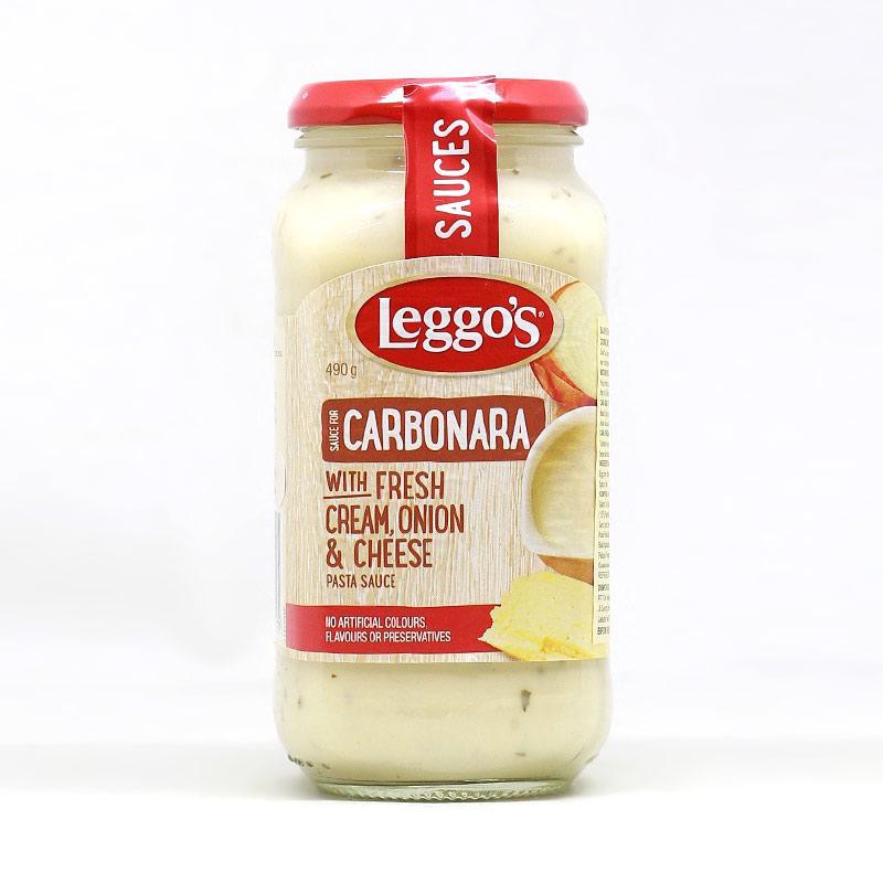 

leggo's leggos carbonara onion cheese 490gr
