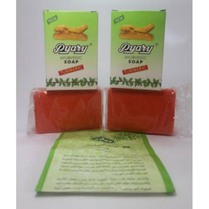 Sabun Arab Pyary Original 100% Pyari Turmeric Soap Pyary India Ori Termurah