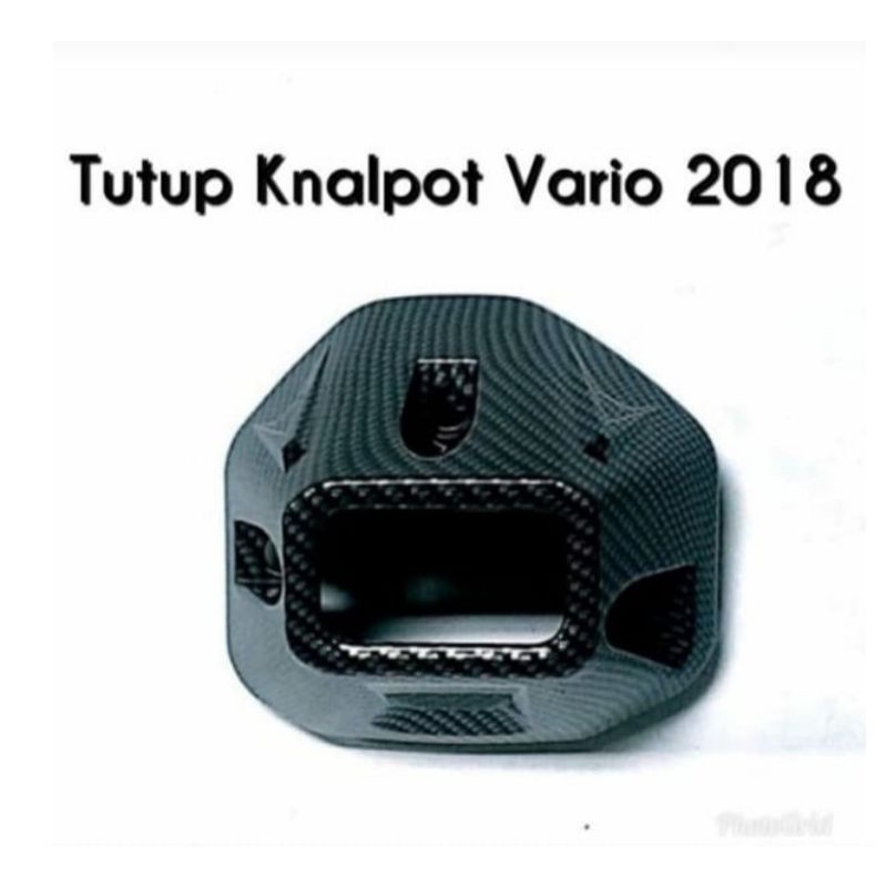 TUTUP COVER KNAPOT CARBON NEMO VARIO 125 NEW VARIO 150 NEW PNP