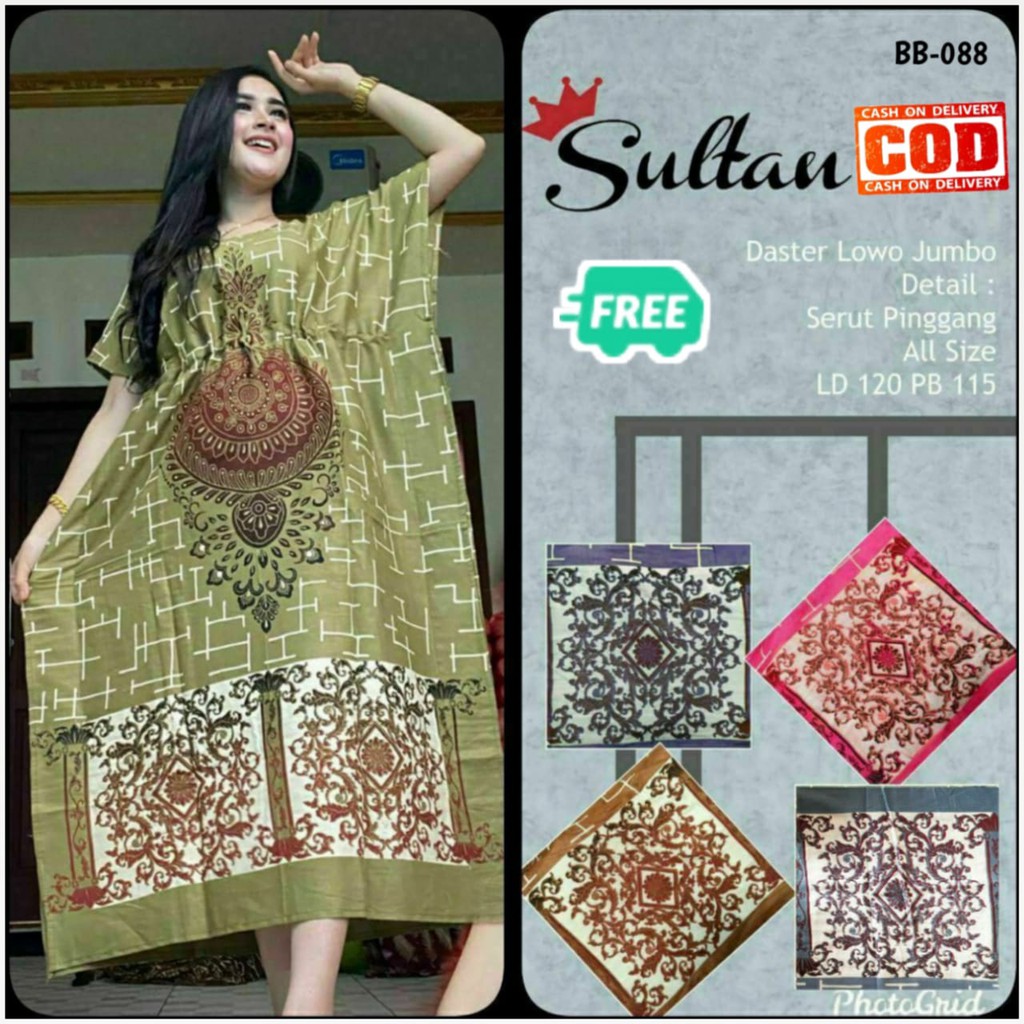 Daster Sultan Jumbo Kode BB-088