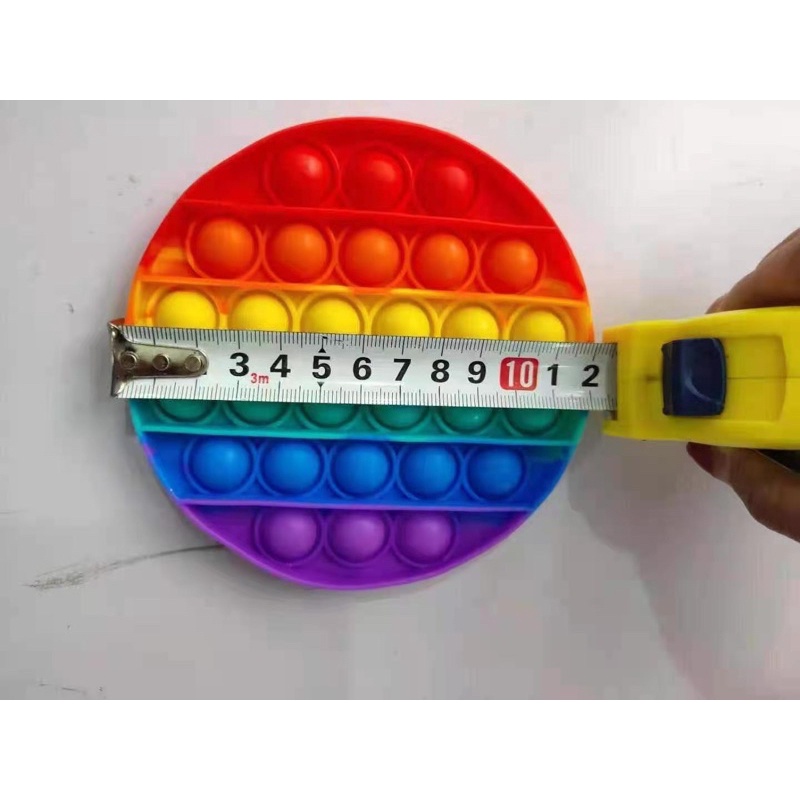 Fidget Fush POP it Mainan Edukasi SNI mainan viral-Bulat
