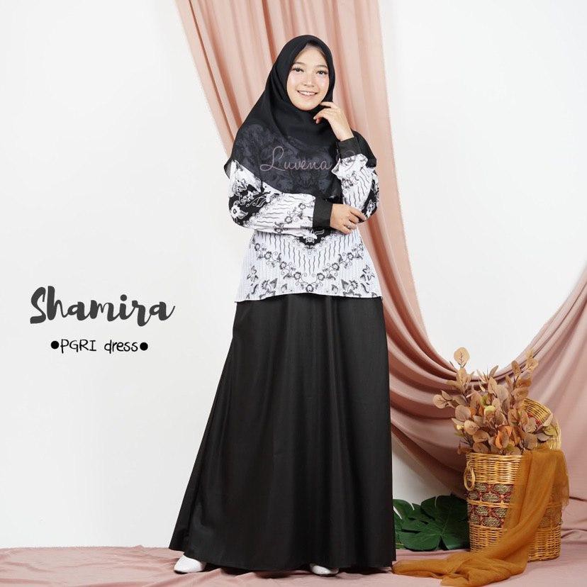 (ORIGINAL BY LUVENA) GAMIS DINAS PGRI /GAMIS DINAS BATIK PGRI / GAMIS DINAS LUVENA / GAMIS DINAS PNS