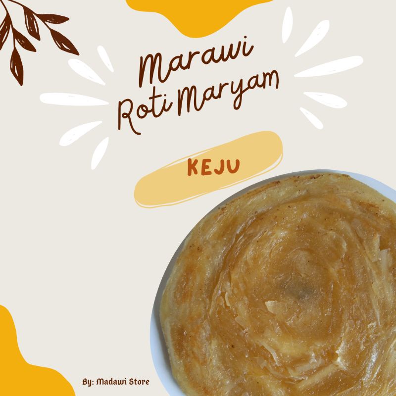 

Roti Maryam. Roti Cane. Enak. Murah. Isi 6pcs. Rasa Keju.