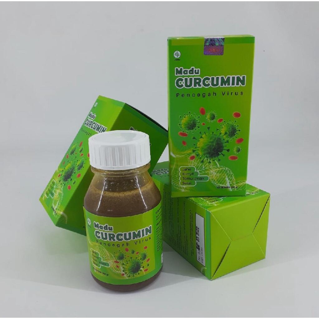 

Madu Curcumin 350 Grams | Jamu Herbal Pencegah Virus Original