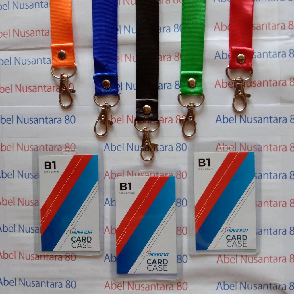

Paket Card Case B1 dengan Tali Kait 2cm Polos