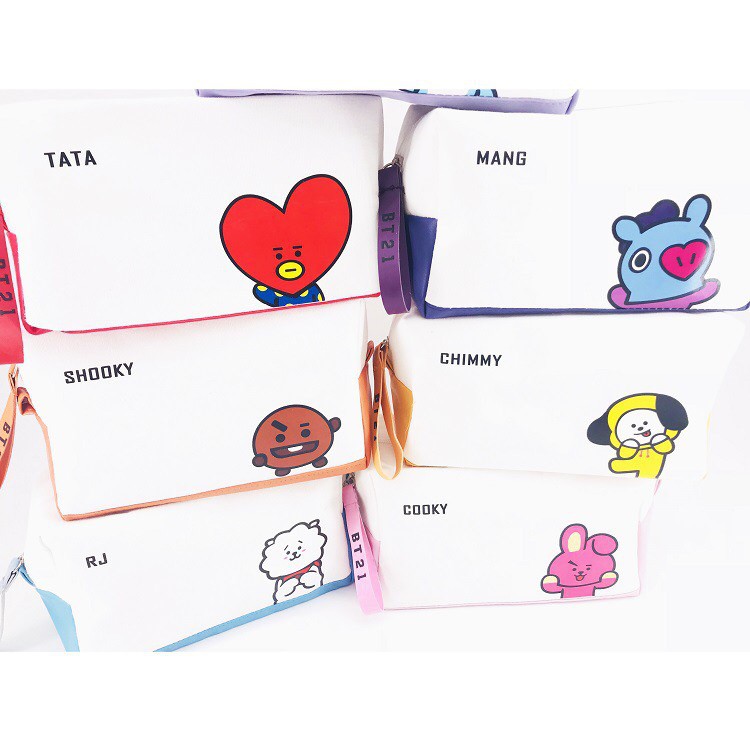 

KPOP BTS BT21 Kotak Pensil Tempat Pensil Pencil Case