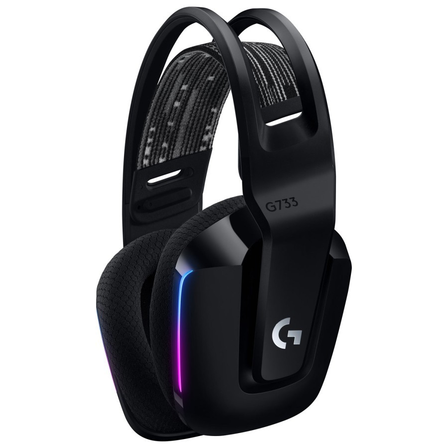 Headset Gaming Logitech G733 Lightspeed RGB Wireless