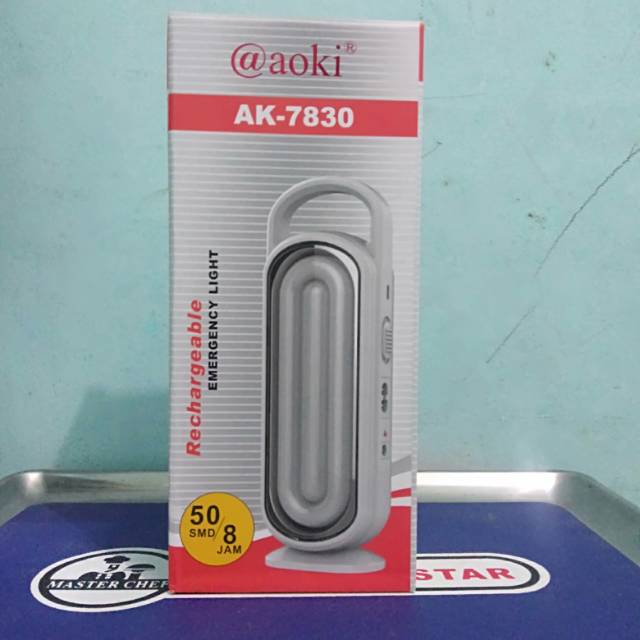 Lampu emergency atau lampu darurat merk AOKI AK 7830
