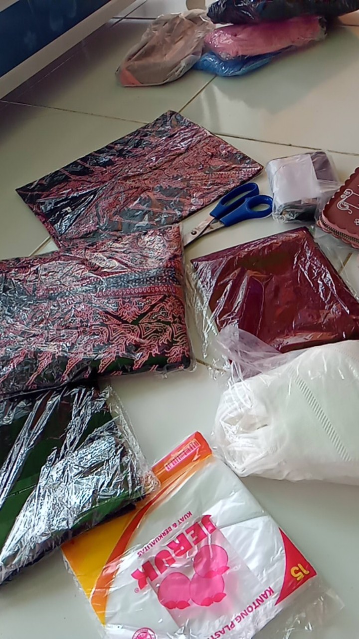 Cople Gamis Jazzy Modang Batik Adnan Pekalongan Murah Katun Keluarga Lebaran