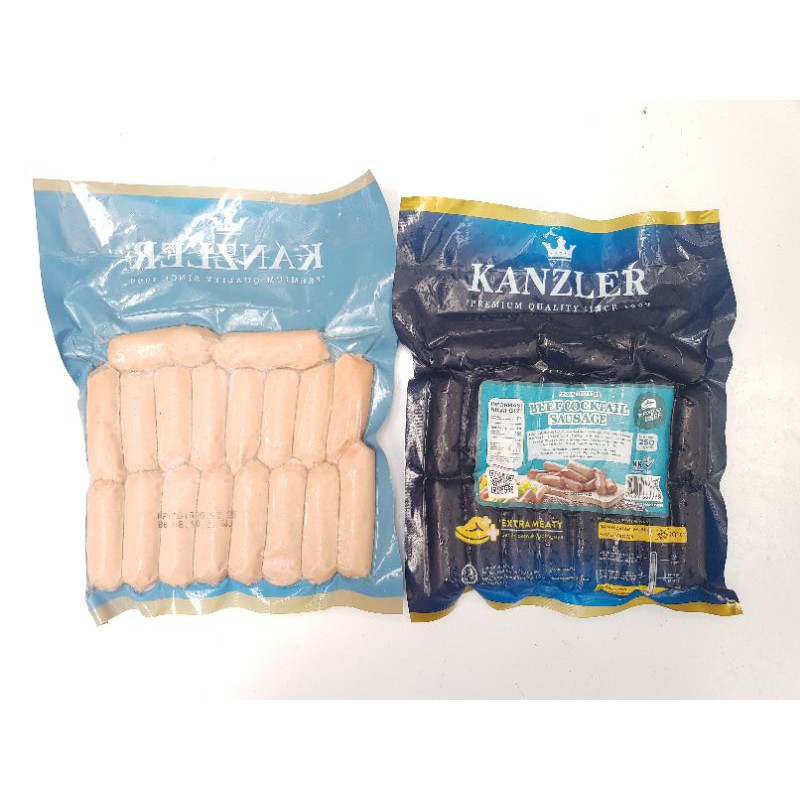 

Kanzler Beef Cocktail Sausage - Sosis Kanzler Premium 250gr
