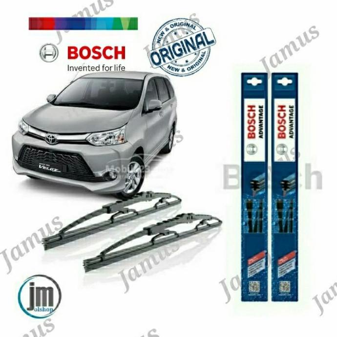 COD Karet Wiper Toyota Avanza Veloz Original Bosch Advantage 2pcs